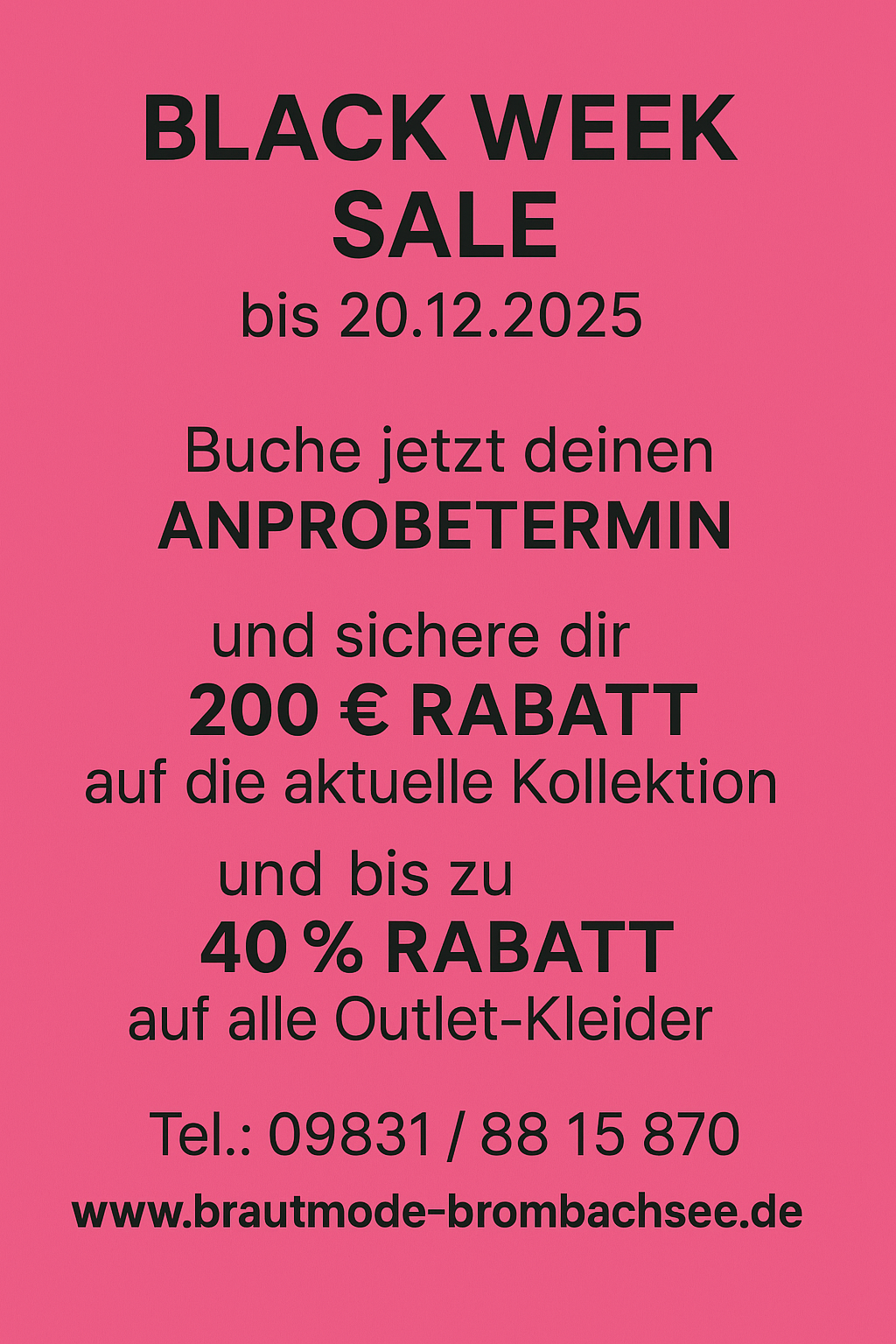 Black Week Sale_ 200 € Rabatt!